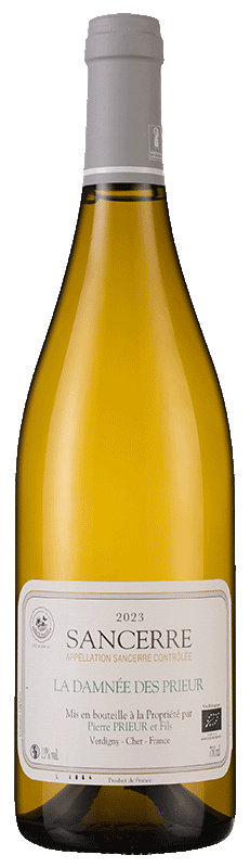 La Damnée des Prieur Organic Sancerre 2023