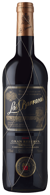 Las Barracas Gran Reserva Tempranillo Cabernet Sauvignon 2008