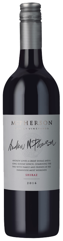 Andrew McPherson Family Series Andrew's Shiraz