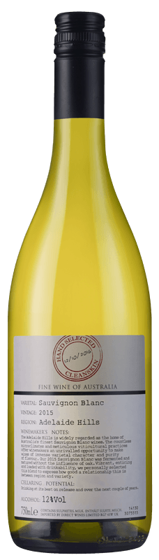 Cleanskin Sauvignon Blanc 2015