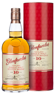 Glenfarclas 10-Year-Old Scotch Whisky (70cl) (Gift box)