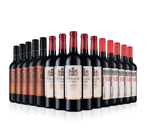 Essentials 15-bottle Reds Mix