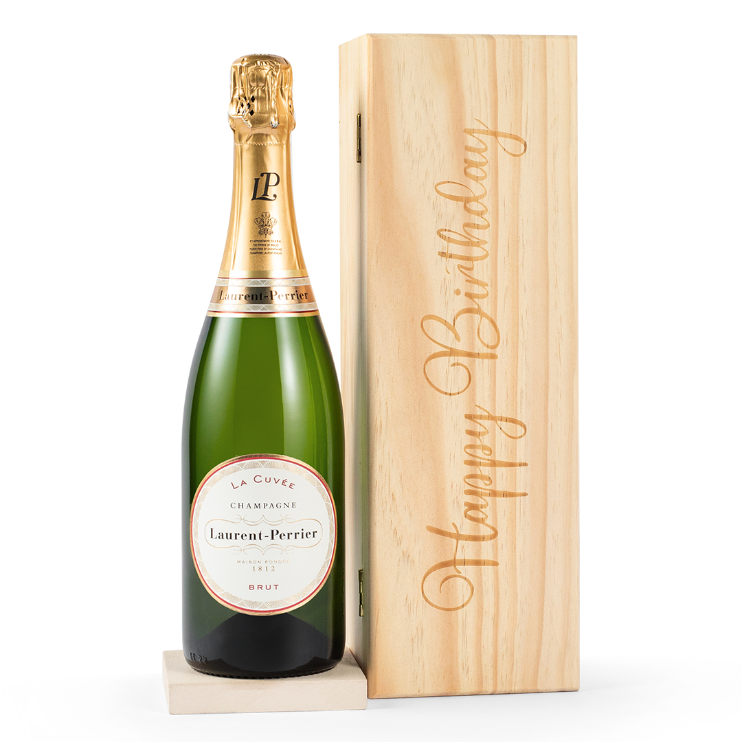 Laurent-Perrier La Cuvée In Happy Birthday Gift Box