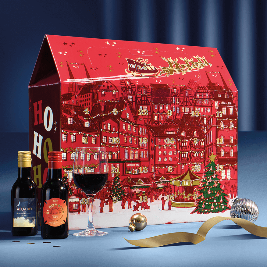 merry christmas wine advent calendar